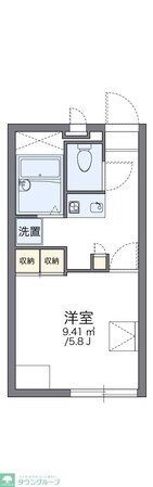 レオパレスていくわんの物件間取画像